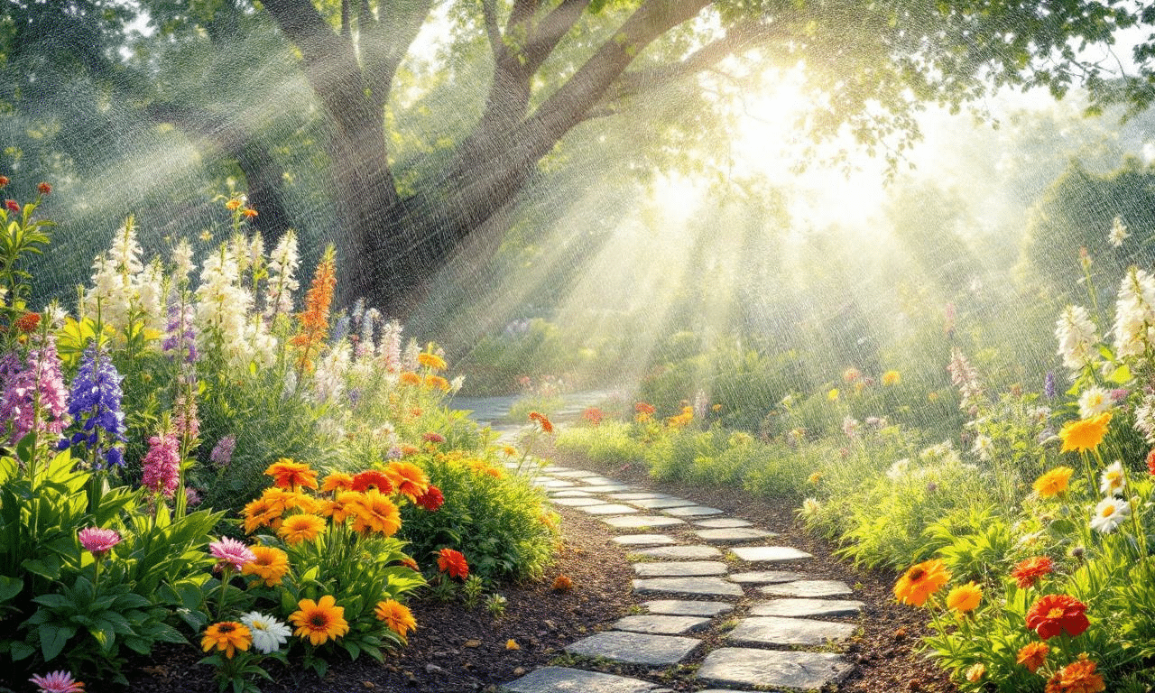 Il trucco sorprendente per un giardino fresco anche sotto il sole cocente!