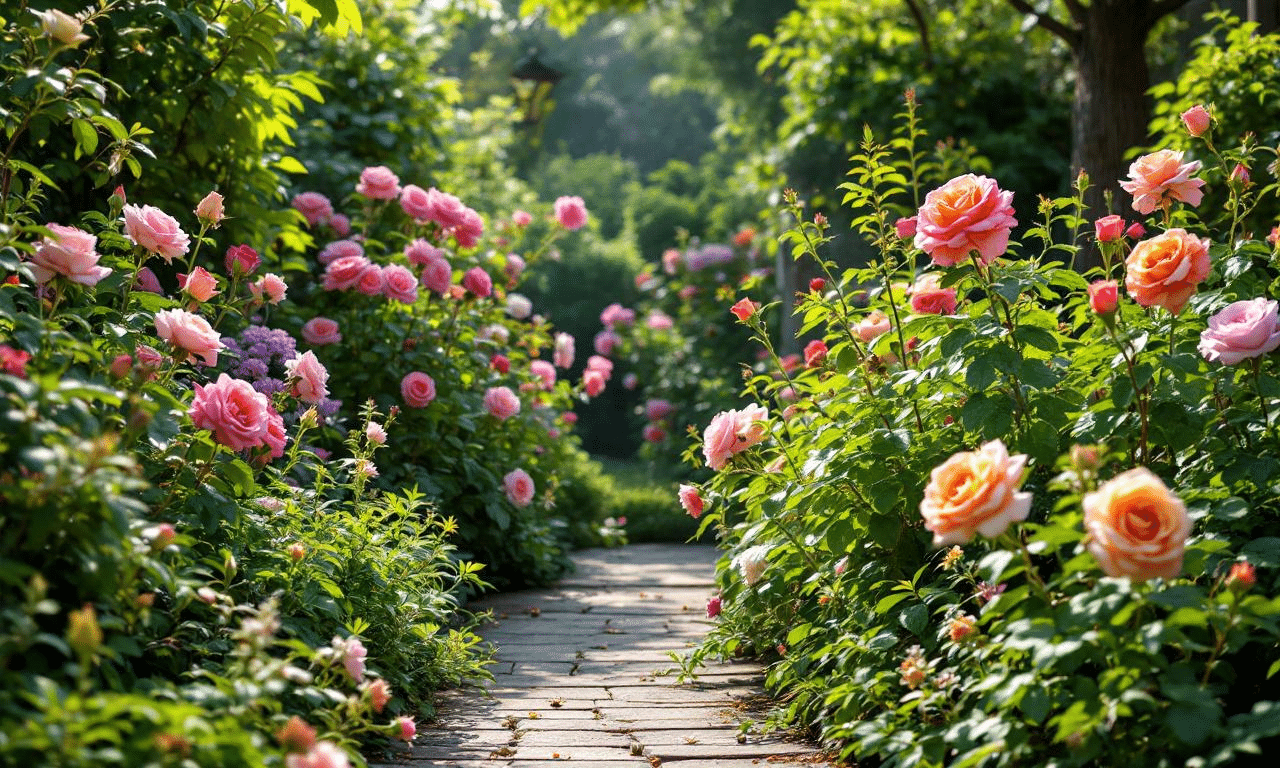 Il segreto per un giardino da sogno: Scopri come abbinare rose e piante aromatiche!
