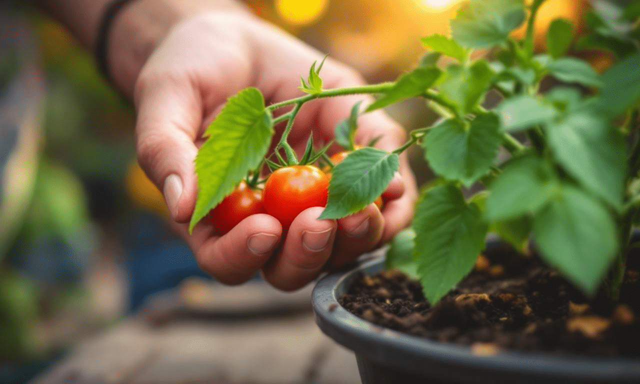 Pomodori succosi: svela i 3 segreti dei concimi gratis che ogni giardiniere deve conoscere!