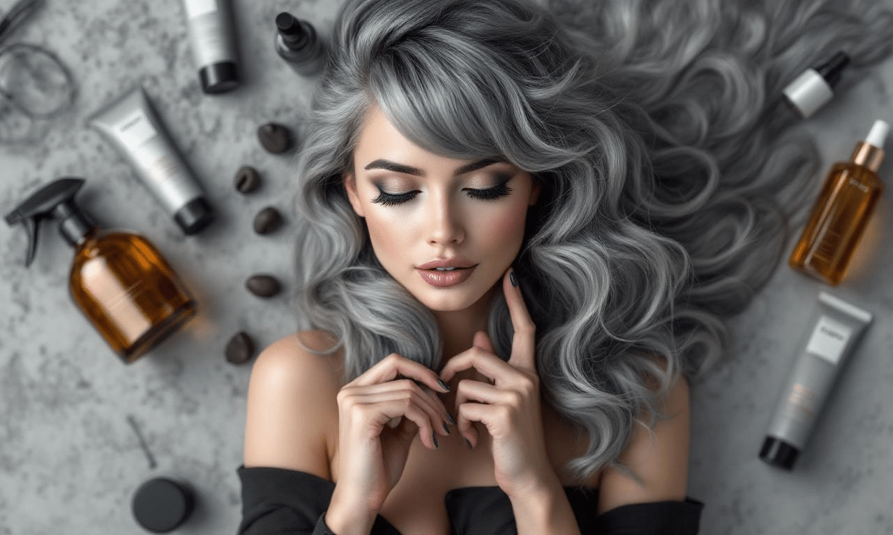 Capelli grigi? Scopri la sfumatura che li trasforma in pura eleganza!