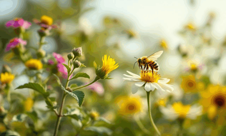 Il tuo giardino è un rifugio segreto per le api: scopri come!
