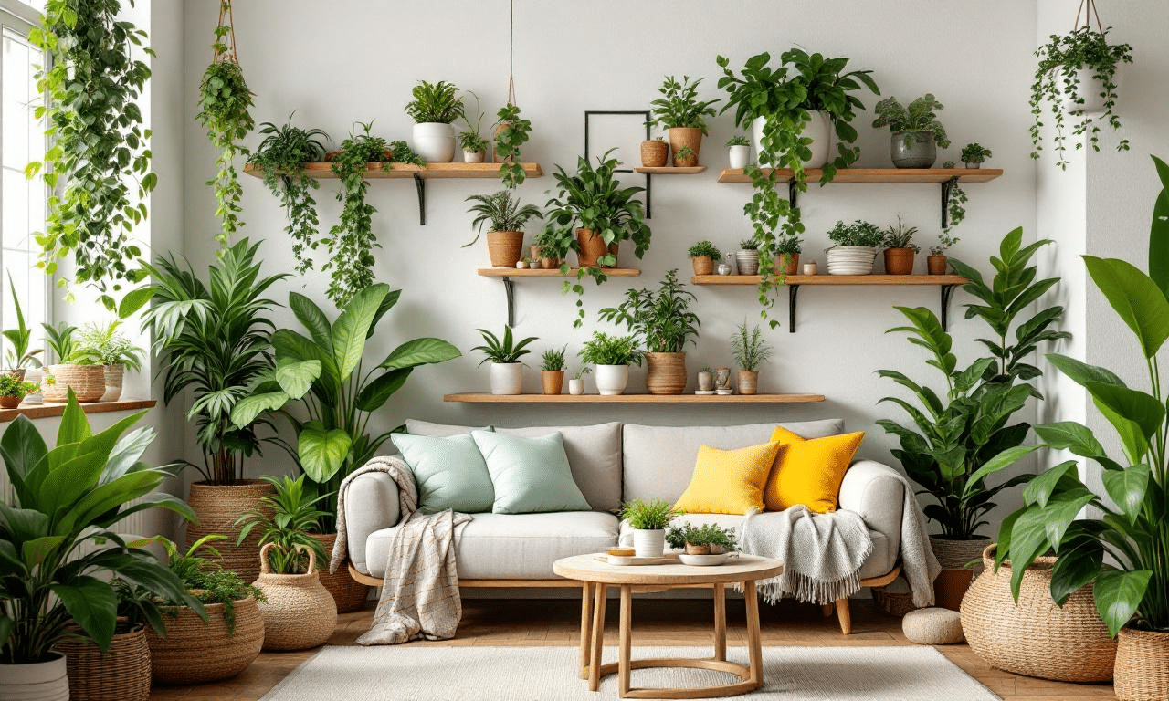 10 idee creative per decorare la tua casa con piante!