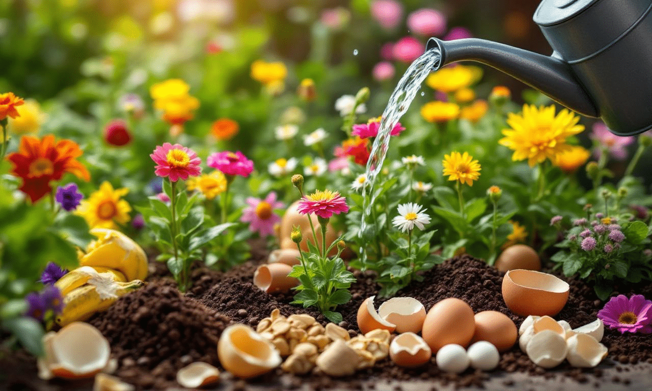 Il trucco naturale per far fiorire ogni pianta: il fertilizzante fai-da-te che funziona sempre